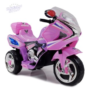 MOTOR ŚCIGACZ SUPERSTAR NEW DESIGN, DŹWIĘKI, ŚWIATŁA/WXE358D