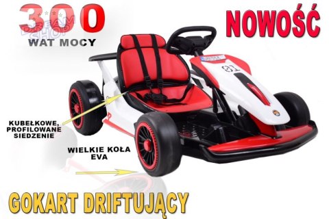 SZYBKI DRIFTUJĄCY GOKART NA AKUMULATOR 24 V 300W/HL3888 SZYBKI DRIFTUJĄCY GOKART NA AKUMULATOR 24 V 300W/HL3888