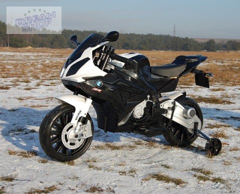 WIELKI MOTOR ŚCIGACZ BMW S1000RR 12V WIELKI MOTOR ŚCIGACZ BMW S1000RR 12V