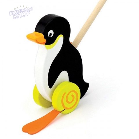 Viga Toys Drewniany Pchacz Pingwin Viga Toys Drewniany Pchacz Pingwin
