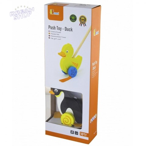 Viga Toys Drewniany Pchacz Pingwin Viga Toys Drewniany Pchacz Pingwin
