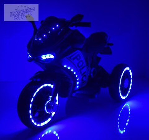 DUŻY MOTOR ŚCIGACZ STRONG 2 EXCLUSIVE, ŚWIECĄCE KOŁA, 3 KOŁOWY/HT6188 DUŻY MOTOR ŚCIGACZ STRONG 2 EXCLUSIVE, ŚWIECĄCE KOŁA, 3 KOŁOWY/HT6188