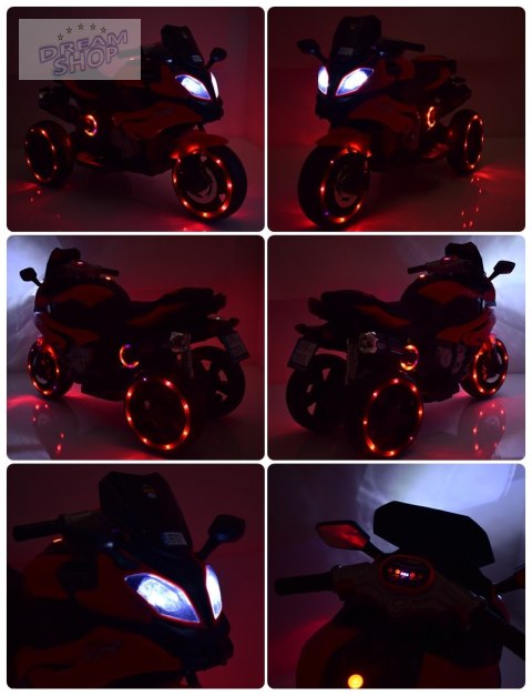 DUŻY MOTOR ŚCIGACZ STRONG 2 EXCLUSIVE, ŚWIECĄCE KOŁA/HLX2018 DUŻY MOTOR ŚCIGACZ STRONG 2 EXCLUSIVE, ŚWIECĄCE KOŁA/HLX2018