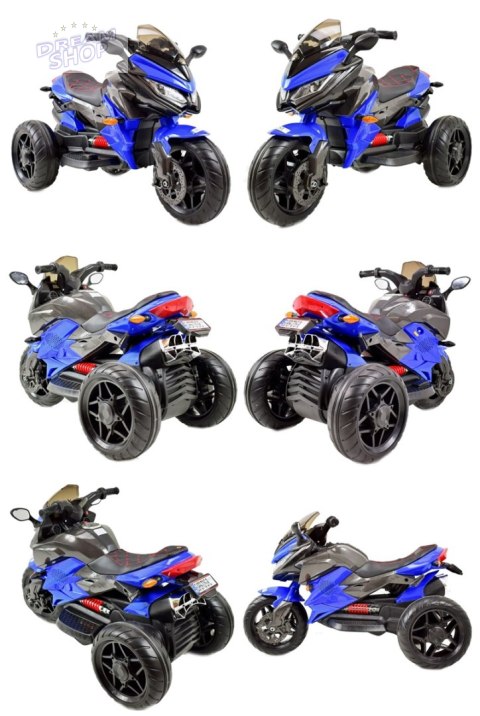MEGA MOTOR 3 KOŁOWY - MIĘKKIE KOŁA EVA, MIĘKKIE PIKOWANE SIEDZENIE/HS-5188 MEGA MOTOR 3 KOŁOWY - MIĘKKIE KOŁA EVA, MIĘKKIE PIKOWANE SIEDZENIE/HS-5188