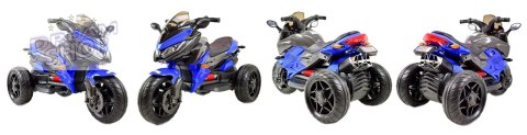MEGA MOTOR 3 KOŁOWY - MIĘKKIE KOŁA EVA, MIĘKKIE PIKOWANE SIEDZENIE/HS-5188 MEGA MOTOR 3 KOŁOWY - MIĘKKIE KOŁA EVA, MIĘKKIE PIKOWANE SIEDZENIE/HS-5188