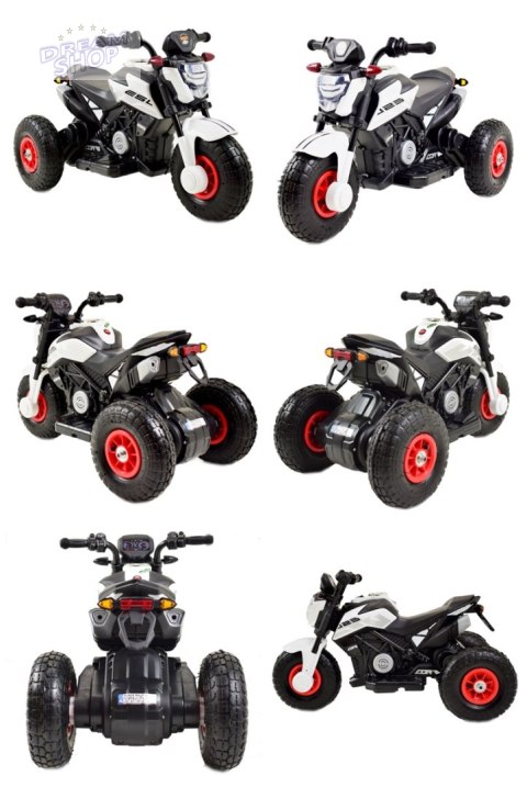 MOTOR ŚCIGACZ NA POMPOWANYCH KOŁACH, DWA SILNIKI SUPER NOWOŚĆ/TK103