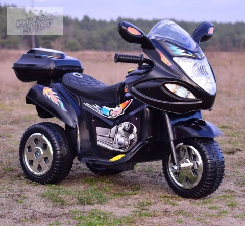Motorek dla maluszka, dźwięki, światła, miękkie siedzenie/LL1188