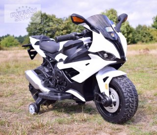 NAJNOWSZY MOTOR ŚCIGACZ KOŁA EVA, MIĘKKIE SIEDZENIE, GAZ W MANETCE, HAMULEC/5-1000
