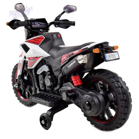 NAJNOWSZY PIERWSZY AKUMULATOROWY MOTOREK CROSSOWY TURBON, MIĘKKIE SIEDZENIE, GAZ W RĄCZCE, HAMULEC/DLS09-HAND NAJNOWSZY PIERWSZY AKUMULATOROWY MOTOREK CROSSOWY TURBON, MIĘKKIE SIEDZENIE, GAZ W RĄCZCE, HAMULEC/DLS09-HAND