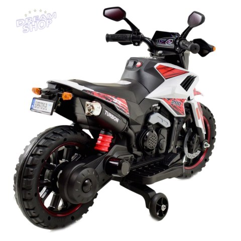 NAJNOWSZY PIERWSZY AKUMULATOROWY MOTOREK CROSSOWY TURBON, MIĘKKIE SIEDZENIE, GAZ W RĄCZCE, HAMULEC/DLS09-HAND NAJNOWSZY PIERWSZY AKUMULATOROWY MOTOREK CROSSOWY TURBON, MIĘKKIE SIEDZENIE, GAZ W RĄCZCE, HAMULEC/DLS09-HAND