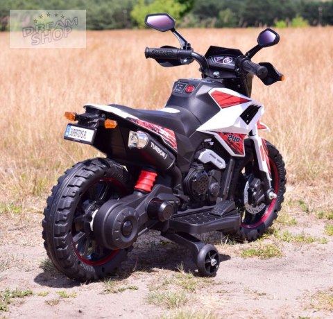 NAJNOWSZY PIERWSZY AKUMULATOROWY MOTOREK CROSSOWY TURBON, MIĘKKIE SIEDZENIE, GAZ W RĄCZCE, HAMULEC/DLS09-HAND NAJNOWSZY PIERWSZY AKUMULATOROWY MOTOREK CROSSOWY TURBON, MIĘKKIE SIEDZENIE, GAZ W RĄCZCE, HAMULEC/DLS09-HAND