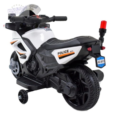 PIERWSZY MOTOR POLICYJNY Z KOGUTEM - DLA MALUSZKA/JC-911
