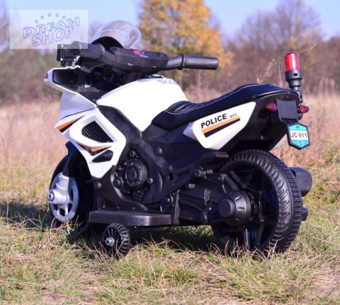 PIERWSZY MOTOR POLICYJNY Z KOGUTEM - DLA MALUSZKA/JC-911