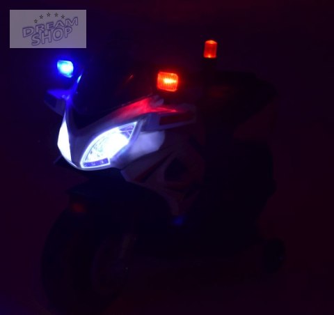 PIERWSZY MOTOR POLICYJNY Z KOGUTEM - DLA MALUSZKA/JC-911