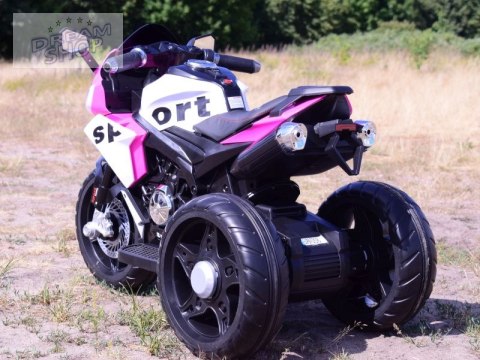 MEGA MOTOR 3 KOŁOWY SPORT, DWA SILNIKI , MIĘKKIE KOŁA, MIĘKKIE SIEDZENIE, GAZ W MANETCE/FB6886 MEGA MOTOR 3 KOŁOWY SPORT, DWA SILNIKI , MIĘKKIE KOŁA, MIĘKKIE SIEDZENIE, GAZ W MANETCE/FB6886