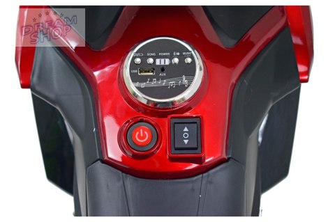 MEGA MOTOR TURYSTYCZNY NA AKUMULATOR LAKIER, ŚWIATŁA/ HLW1688 MEGA MOTOR TURYSTYCZNY NA AKUMULATOR LAKIER, ŚWIATŁA/ HLW1688
