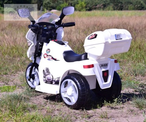 MOTOR NA AKUMULATOR ŚCIGACZ, DŹWIĘKI, ŚWIATŁA/HJ828 MOTOR NA AKUMULATOR ŚCIGACZ, DŹWIĘKI, ŚWIATŁA/HJ828