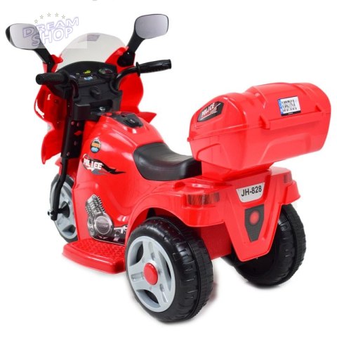 MOTOR NA AKUMULATOR ŚCIGACZ, DŹWIĘKI, ŚWIATŁA/HJ828 MOTOR NA AKUMULATOR ŚCIGACZ, DŹWIĘKI, ŚWIATŁA/HJ828