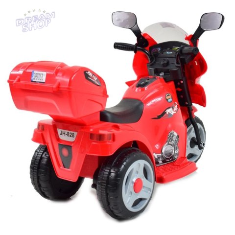 MOTOR NA AKUMULATOR ŚCIGACZ, DŹWIĘKI, ŚWIATŁA/HJ828 MOTOR NA AKUMULATOR ŚCIGACZ, DŹWIĘKI, ŚWIATŁA/HJ828