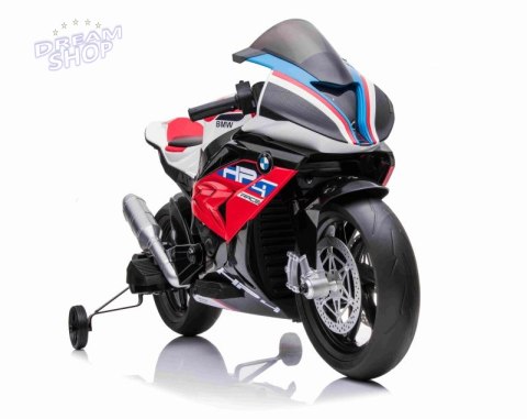 MOTOR NA AKUMULATOR ŚCIGACZ ORYGINALNE BMW HP4 RACE, KOŁA EVA, MIĘKKIE SIEDZENIE/JT5001 MOTOR NA AKUMULATOR ŚCIGACZ ORYGINALNE BMW HP4 RACE, KOŁA EVA, MIĘKKIE SIEDZENIE/JT5001