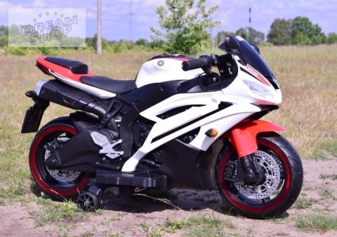WIELKI MOTOR NA AKUMULATOR - GAZ W MANETCE, HAMULEC, ŚWIECĄCE KOŁA - SUPER JAKOSĆ/SD-R6