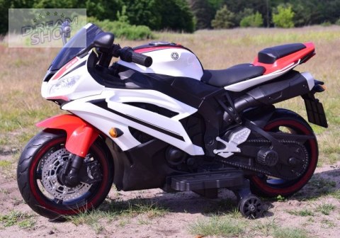 WIELKI MOTOR NA AKUMULATOR - GAZ W MANETCE, HAMULEC, ŚWIECĄCE KOŁA - SUPER JAKOSĆ/SD-R6