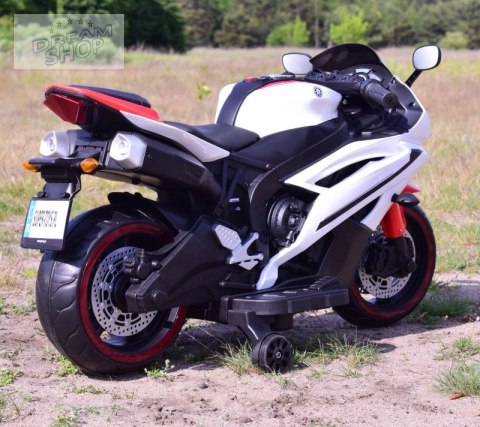 WIELKI MOTOR NA AKUMULATOR - GAZ W MANETCE, HAMULEC, ŚWIECĄCE KOŁA - SUPER JAKOSĆ/SD-R6