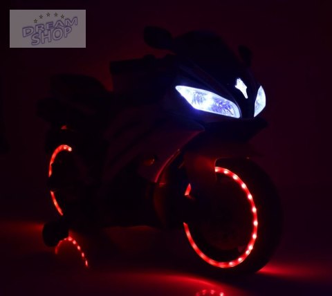 WIELKI MOTOR NA AKUMULATOR - GAZ W MANETCE, HAMULEC, ŚWIECĄCE KOŁA - SUPER JAKOSĆ/SD-R6 WIELKI MOTOR NA AKUMULATOR - GAZ W MANETCE, HAMULEC, ŚWIECĄCE KOŁA - SUPER JAKOSĆ/SD-R6