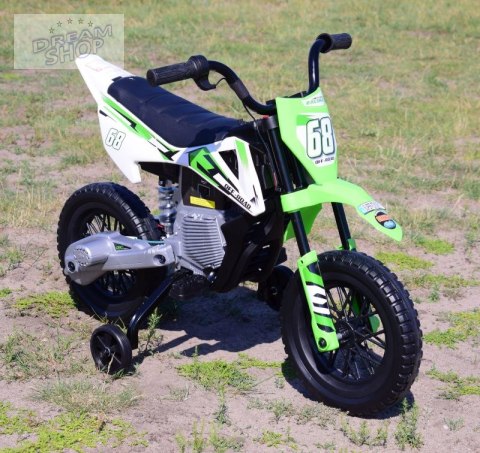 WIELKI MOTOR OFF ROAD MIĘKKIE KOŁA, GAZ W MANETCE, MIĘKKIE SIEDZENIE/JT5006
