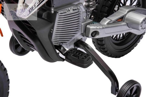 WIELKI MOTOR OFF ROAD MIĘKKIE KOŁA, GAZ W MANETCE, MIĘKKIE SIEDZENIE/JT5006