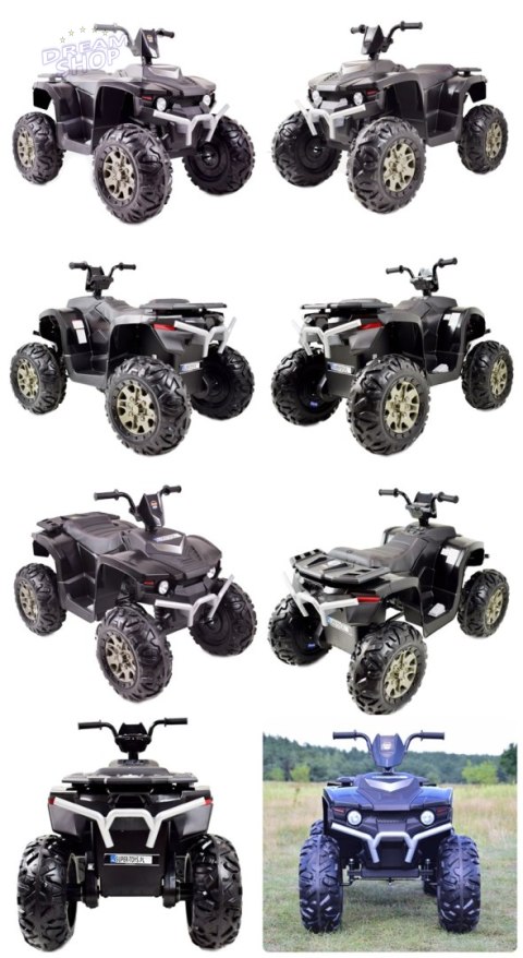 DUŻY QUAD NA AKUMULATOR, MIĘKKIE SIEDZENIE, MIĘKKIE KOŁA/CH9955 DUŻY QUAD NA AKUMULATOR, MIĘKKIE SIEDZENIE, MIĘKKIE KOŁA/CH9955