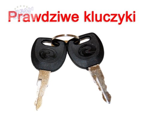 MASYWNY MEGA MOCNY SUV GINNASIO STRONG 2 POMPOWANE KOŁA KLUCZYK/801AIR