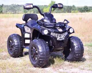 MEGA QUAD NA AKUMULATOR, MIĘKKIE KOŁA, MIĘKKIE SIEDZENIE, AMORTYZATORY/JS009
