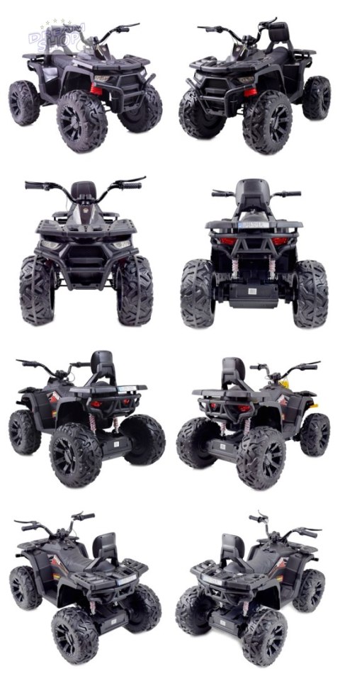 MEGA QUAD TOP SPEED 2X200W, 24 V, SUPER MOC, GAZ W MANETCE, HAMULCE/JC-333