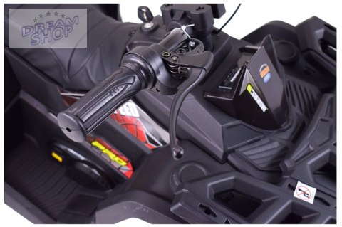 MEGA QUAD TOP SPEED 2X200W, 24 V, SUPER MOC, GAZ W MANETCE, HAMULCE/JC-333