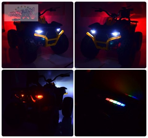 MEGA QUAD TOP SPEED 2X200W, 24 V, SUPER MOC, GAZ W MANETCE, HAMULCE/JC-333