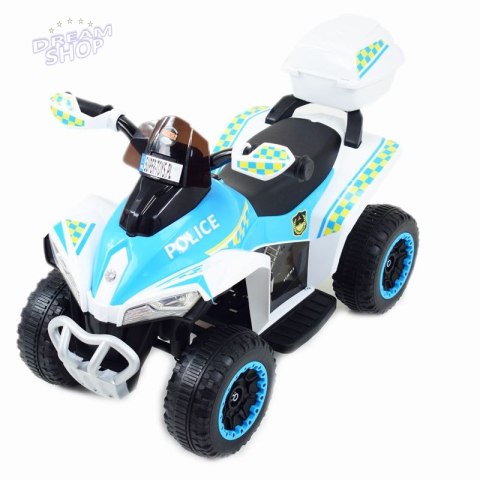 QUAD NA AKUMULATOR POLICJA Z KUFERKIEM - SUPER JAKOŚĆ/GTS-1188A QUAD NA AKUMULATOR POLICJA Z KUFERKIEM - SUPER JAKOŚĆ/GTS-1188A