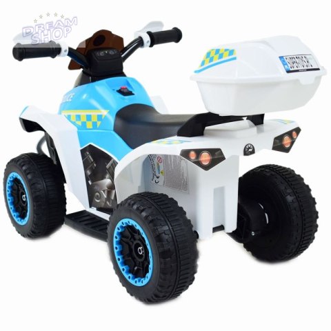 QUAD NA AKUMULATOR POLICJA Z KUFERKIEM - SUPER JAKOŚĆ/GTS-1188A QUAD NA AKUMULATOR POLICJA Z KUFERKIEM - SUPER JAKOŚĆ/GTS-1188A