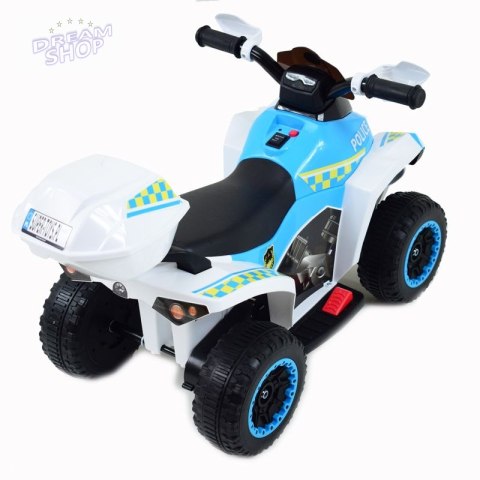 QUAD NA AKUMULATOR POLICJA Z KUFERKIEM - SUPER JAKOŚĆ/GTS-1188A QUAD NA AKUMULATOR POLICJA Z KUFERKIEM - SUPER JAKOŚĆ/GTS-1188A