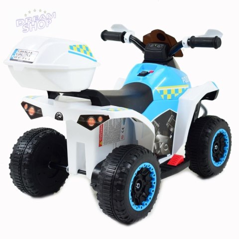QUAD NA AKUMULATOR POLICJA Z KUFERKIEM - SUPER JAKOŚĆ/GTS-1188A QUAD NA AKUMULATOR POLICJA Z KUFERKIEM - SUPER JAKOŚĆ/GTS-1188A