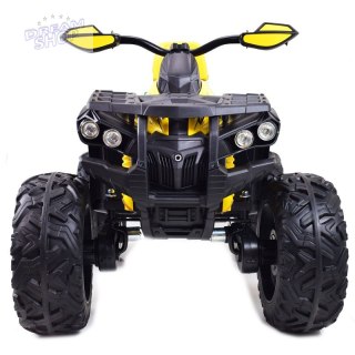 WIELKI QUAD NA AKUMULATOR POWER HERO - 4 SILNIKI, MIĘKKIE KOŁA/QLS3288