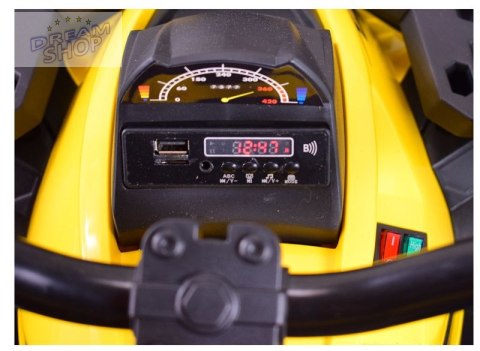 WIELKI QUAD NA AKUMULATOR POWER HERO - 4 SILNIKI, MIĘKKIE KOŁA/QLS3288 WIELKI QUAD NA AKUMULATOR POWER HERO - 4 SILNIKI, MIĘKKIE KOŁA/QLS3288
