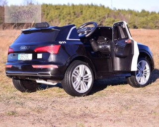 AUDI Q5 POLICJA , MIĘKKIE KOŁA, MIĘKKIE SIEDZENIE, RADIO FM, BLUETOOTH - PEŁNA OPCJA/S305