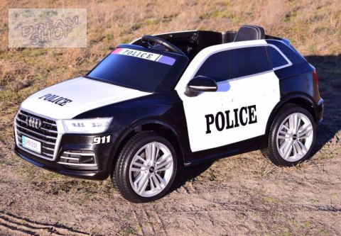 AUDI Q5 POLICJA , MIĘKKIE KOŁA, MIĘKKIE SIEDZENIE, RADIO FM, BLUETOOTH - PEŁNA OPCJA/S305 AUDI Q5 POLICJA , MIĘKKIE KOŁA, MIĘKKIE SIEDZENIE, RADIO FM, BLUETOOTH - PEŁNA OPCJA/S305