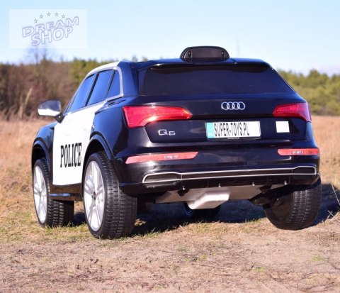 AUDI Q5 POLICJA , MIĘKKIE KOŁA, MIĘKKIE SIEDZENIE, RADIO FM, BLUETOOTH - PEŁNA OPCJA/S305 AUDI Q5 POLICJA , MIĘKKIE KOŁA, MIĘKKIE SIEDZENIE, RADIO FM, BLUETOOTH - PEŁNA OPCJA/S305
