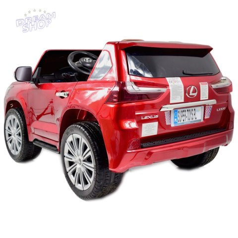 LEXUS LX-570 LAKIER, MP4, MIĘKKIE KOŁA, MIĘKKIE SIEDZENIE, PEŁNA OPCJA 2X12V/LX570 LEXUS LX-570 LAKIER, MP4, MIĘKKIE KOŁA, MIĘKKIE SIEDZENIE, PEŁNA OPCJA 2X12V/LX570