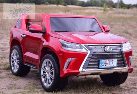 LEXUS LX-570 LAKIER, MP4, MIĘKKIE KOŁA, MIĘKKIE SIEDZENIE, PEŁNA OPCJA 2X12V/LX570 LEXUS LX-570 LAKIER, MP4, MIĘKKIE KOŁA, MIĘKKIE SIEDZENIE, PEŁNA OPCJA 2X12V/LX570