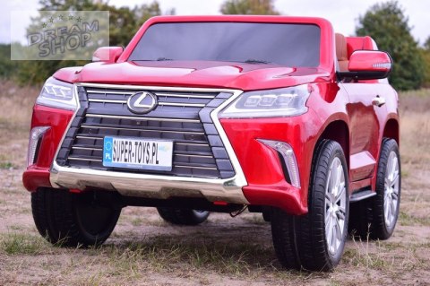 LEXUS LX-570 LAKIER, MP4, MIĘKKIE KOŁA, MIĘKKIE SIEDZENIE, PEŁNA OPCJA 2X12V/LX570 LEXUS LX-570 LAKIER, MP4, MIĘKKIE KOŁA, MIĘKKIE SIEDZENIE, PEŁNA OPCJA 2X12V/LX570