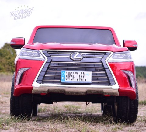 LEXUS LX-570 LAKIER, MP4, MIĘKKIE KOŁA, MIĘKKIE SIEDZENIE, PEŁNA OPCJA 2X12V/LX570 LEXUS LX-570 LAKIER, MP4, MIĘKKIE KOŁA, MIĘKKIE SIEDZENIE, PEŁNA OPCJA 2X12V/LX570