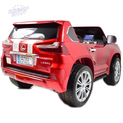 LEXUS LX-570 LAKIER, MP4, MIĘKKIE KOŁA, MIĘKKIE SIEDZENIE, PEŁNA OPCJA 2X12V/LX570 LEXUS LX-570 LAKIER, MP4, MIĘKKIE KOŁA, MIĘKKIE SIEDZENIE, PEŁNA OPCJA 2X12V/LX570